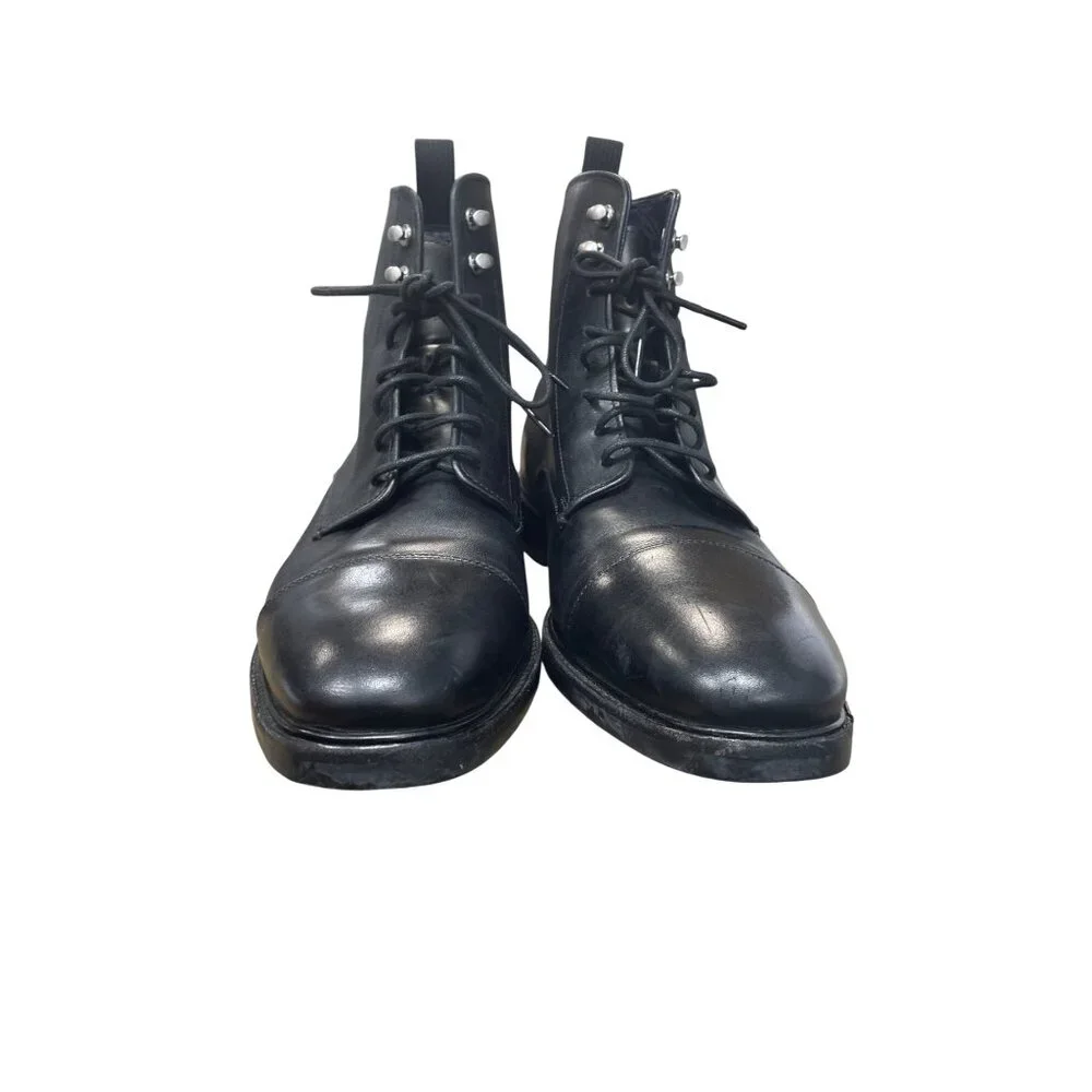Cole Haan Mens Black Leather Ankle Chukka Waterproof Boots Sz 11.5M SKU 9545 - Picture 12 of 16